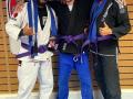 Three-purple
